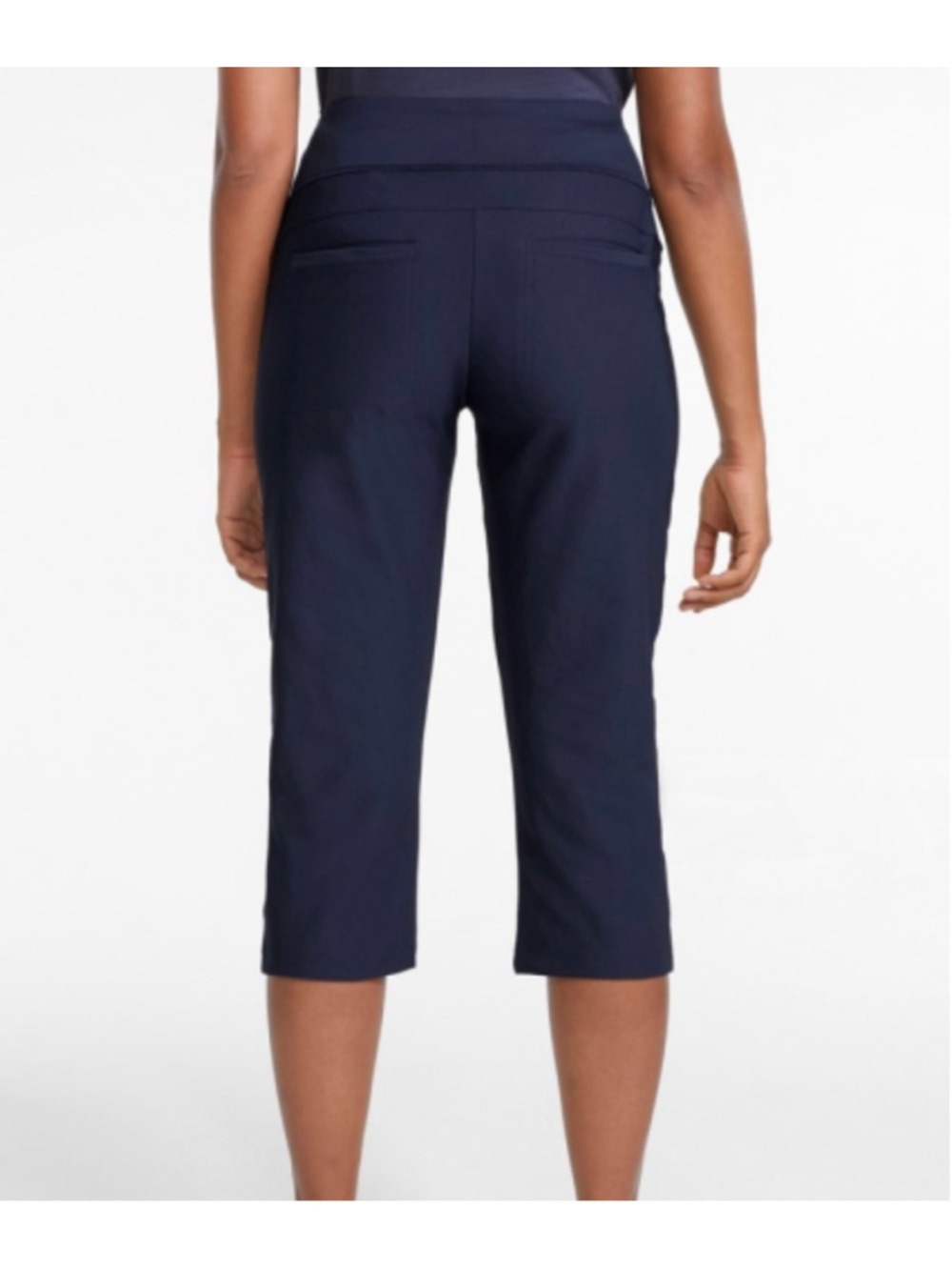 Women's PUMA Navy Capri PowerShape Pants L